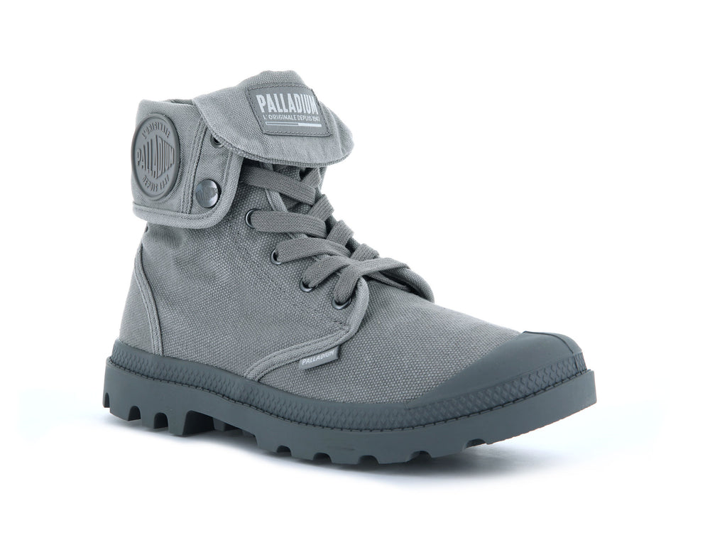 Botas Palladium BAGGY Hombre Titanium | Costa Rica-72504